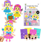 VKPI 4 Pieces EVA Foam Art Crafts Gift Kit, Creative Make Your Own Fairies by VKPI