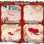 Sukhumvit 6PCS Christmas Punch Needle Coaster Kit, Beginners Punch Needle Set - Image 5
