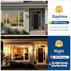 Coavas Window Privacy Film Daytime See Out Not in, 83% UV Blocking Heat Control - Image 5