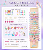 DUDUCOFU 900Pcs Mermaid Bracelet Making Kit - Image 2