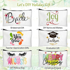 Legigo Blank Canvas Bag Zipper Pouch Makeup Bags Bulk - Image 4