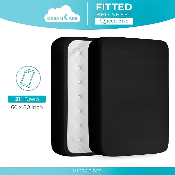 DREAMCARE Queen Fitted Sheet - Image 4