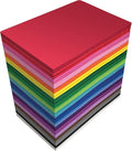 Better Office Products Foam Sheets, 100 Pack EVA Craft Foam, 5.5 x 8.5 Inch by BetterOfficeProducts