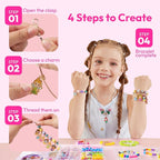 JOVA Klever Kits Princess Bracelet Making Kit, Jewelry Making Kit, Bracelets - Image 3