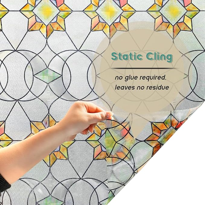 Oxdigi 3D Stained Glass Window Film - Image 5