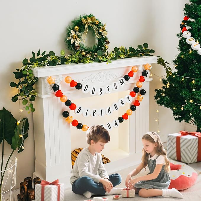 DIY Giant Friendship Bracelet Birthday Banner in My Birthday Era Banner Famous - Image 2