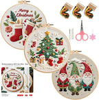 COCOMOX Christmas Embroidery Kit by COCOMOX