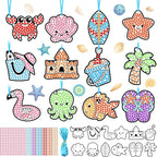 WinnerWhy 36 Sets Summer Diamond Painting Kits DIY Hanging Beach Diamond Art by WinnerWhy