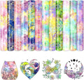 HTVSTD Opal Glitter HTV Heat Transfer Vinyl 12Sheets 12×10in Iron on Vinyl | by CraftingEveryday