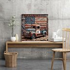 CHWGLFGG Vintage Truck Paint by Numbers Kit - Image 2