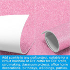 PATIKIL 30Sheets Pink EVA Glitter Foam Sheet 11.8 x 7.9 Inch 2mm Thick - Image 5