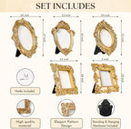 97 Decor Small Gold Picture Frames Set - Image 2