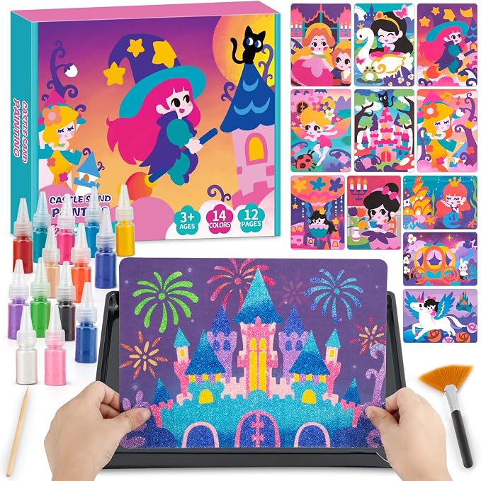 2 in 1 Foil Fun & Sand Art Kits by Unknown
