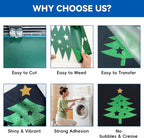 Aoder Blue Glitter Heat Transfer Vinyl - Image 7