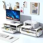 Spacrea Desk Organizer and Accessories, Computer Monitor Stand Riser - Image 7