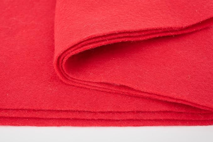 Soft Felt Fabric Sheets 1.6mm Thick Sewing Patwork Material Large Craft Felt - Image 3