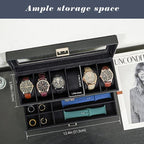 ProCase Watch Box, 6 Slot Watches Display Case - Image 3