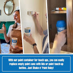Touch Up Cup Empty Plastic Paint Storage Containers, 13 oz, - Image 4