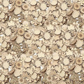 100 Pcs Unfinished Wooden Cutouts Mini Nature Shapes | DIY Craft Supplies by Unknown