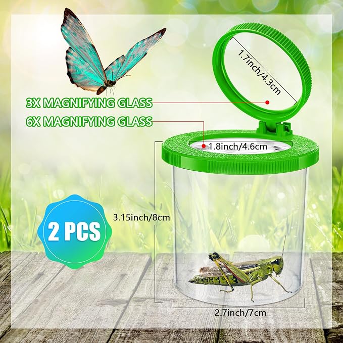 Insects Viewer for Kids, Magnifier Backyard Explorer Insects Viewer Collecting - Image 2