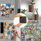 Magnets with Adhesive Backing, Pre-Cut Self Sticky Magnets, Bulk Value Pack - Image 3
