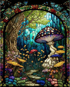 xackcme Mushroom Paint by Numbers by xackcme