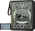 9 Pocket Card Binder, Trading Card Binder Premium 720 Double PU Card Collection by MTGPRO