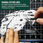 U.S. Art Supply 12" x 18" Self-Healing Cutting Mat 5-Ply - Image 4