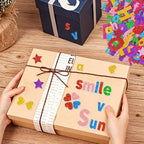 469 Pcs Glitter Foam Stickers, Letter Shapes Stickers, 7 Sheets Colorful 3D - Image 6