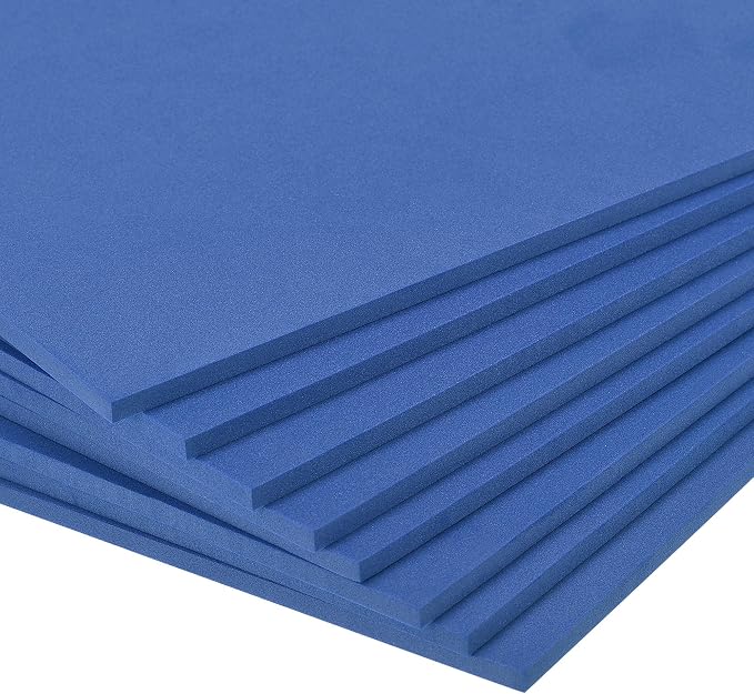 uxcell Blue EVA Foam Sheets 10 x 10 Inch 5mm Thickness - Image 4