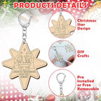 RattanView 24 Pcs Christmas Nativity Crafts Star of Bethlehem Nativity Star - Image 3