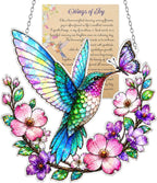 Hummingbird Acrylic Suncatcher by Unknown