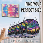 Northern Lights Starry Acrylic Suncatchers - Image 7