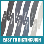 Honoson 20 Pcs Sanding Sticks for Plastic Models 3D Print Polishing Sticks - Image 4