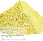 Mica Powder, 7.05OZ（200g）, Canary Mica Powder Pigment - Image 2