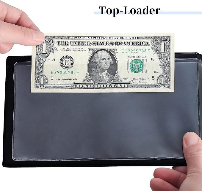 40 Pockets Banknote Currency Collecting Album - Image 5