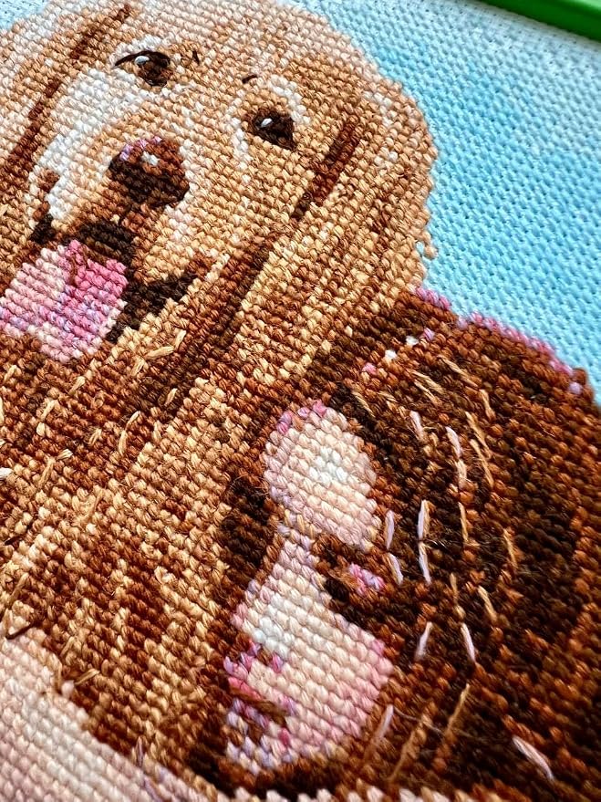 RIOLIS - True Friend 2158, Dogs Cross Stitch Kits 11¾" x 11¾", Counted Cross - Image 4