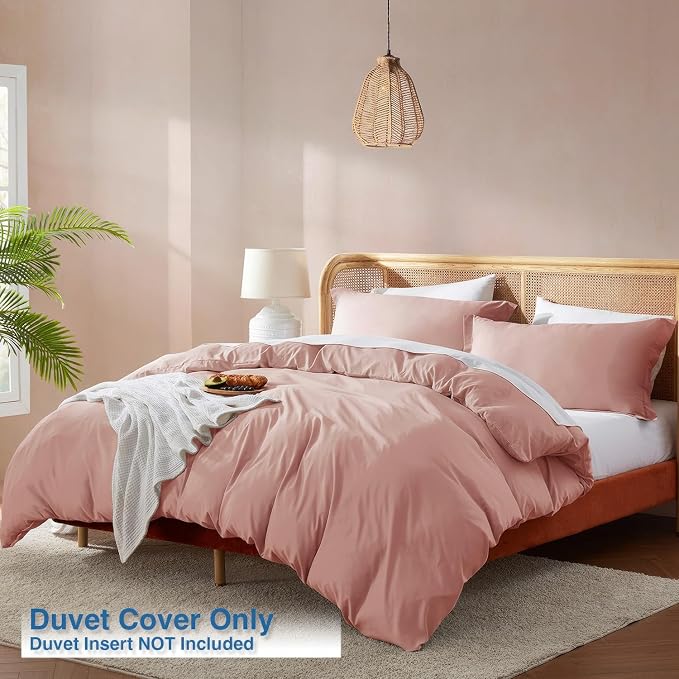 Nestl Blush Pink Duvet Cover Full Size - Image 2
