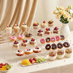 Acrylic Risers 10 Pack Display Risers Clear Stand - Image 3