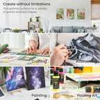 ARTEZA Canvas Panels, 8 x 10 in, 100% Cotton Pre-Primed Canvas Boards - Image 4