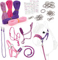 kullaloo DIY Hobby Horse Halter Kit Make Stick Horse Head Collars, Rope Halters by kullaloo
