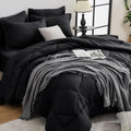 HEVUMYI Black King Comforter Set by HEVUMYI