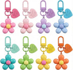 Keychain Clasp Keychain Clip Accessories Bulk 60pcs Colorful Lobster Claw Clasps - Image 5