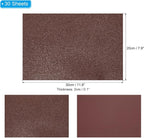 PATIKIL 30Sheets Dark Brown EVA Glitter Foam Sheet 11.8 x 7.9 Inch 2mm Thick - Image 2