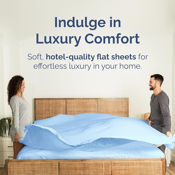 Twin Size Flat Sheet - Image 2