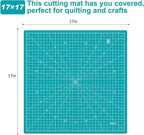 Headley Tools 17"x17" Rotating Cutting Mat, Self Healing Mat - Image 3