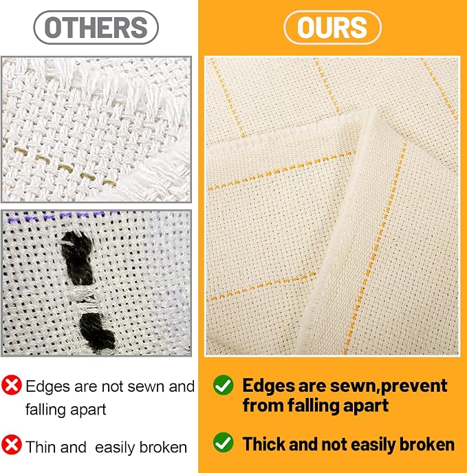 85" × 79" Large Overlocking Tufting Cloth - Image 3