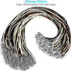 100 Pcs Leather Necklace Cord - Image 2