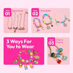 JOVA Klever Kits Princess Bracelet Making Kit, Jewelry Making Kit, Bracelets - Image 5