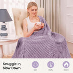 Sherpa Fleece Weighted Blanket - Image 4